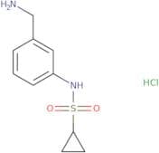 N-[3-(Aminomethyl)phenyl]cyclopropanesulfonamide hydrochloride