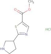 Methyl 2-(pyrrolidin-3-yl)-1,3-thiazole-5-carboxylate hydrochloride