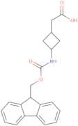 2-[3-({[(9H-Fluoren-9-yl)methoxy]carbonyl}amino)cyclobutyl]acetic acid