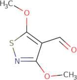 3,5-Dimethoxy-1,2-thiazole-4-carbaldehyde