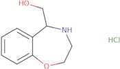 (2,3,4,5-Tetrahydro-1,4-benzoxazepin-5-yl)methanol hydrochloride