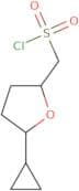 (5-Cyclopropyloxolan-2-yl)methanesulfonyl chloride