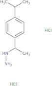 {1-[4-(Propan-2-yl)phenyl]ethyl}hydrazine dihydrochloride