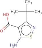 5-Amino-3-tert-butyl-1,2-thiazole-4-carboxylic acid
