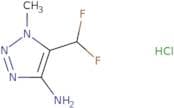 5-(Difluoromethyl)-1-methyl-1H-1,2,3-triazol-4-amine hydrochloride