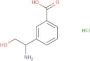 3-(1-Amino-2-hydroxyethyl)benzoic acid hydrochloride