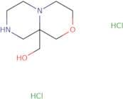 (Octahydropyrazino[2,1-c][1,4]oxazin-9a-yl)methanol dihydrochloride