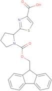 2-(1-{[(9H-Fluoren-9-yl)methoxy]carbonyl}pyrrolidin-2-yl)-1,3-thiazole-4-carboxylic acid