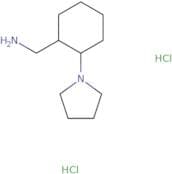 [2-(Pyrrolidin-1-yl)cyclohexyl]methanamine dihydrochloride