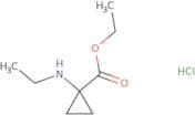 Ethyl 1-(ethylamino)cyclopropane-1-carboxylate hydrochloride