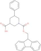 1-{[(9H-Fluoren-9-yl)methoxy]carbonyl}-5-phenylpiperidine-3-carboxylic acid