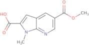 5-(Methoxycarbonyl)-1-methyl-1H-pyrrolo[2,3-b]pyridine-2-carboxylic acid