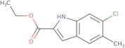 Ethyl 6-chloro-5-methyl-1H-indole-2-carboxylate