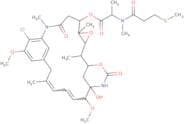 N2'-Deacetyl-N2'-[3-(methylthio)-1-oxopropyl]-maytansine