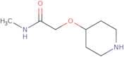N-Methyl-2-(piperidin-4-yloxy)acetamide