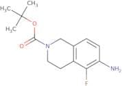 tert-Butyl 6-amino-5-fluoro-1,2,3,4-tetrahydroisoquinoline-2-carboxylate