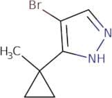 4-Bromo-3-(1-methylcyclopropyl)-1H-pyrazole