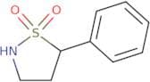 5-​Phenyl-​isothiazolidine 1,​1-​dioxide