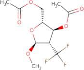 Methyl 2-deoxy-2- (trifluoromethyl)-a-D-arabinofuranoside-diacetate