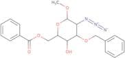Methyl 2-azido-2-deoxy-3-O-benzyl-6-O-benzoyl-a-D-glucopyranoside