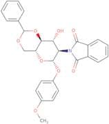 4-Methoxyphenyl 4,6-O-benzylidene-2-deoxy-2-phthalimido-β-D-glucopyranoside