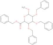 Methyl 2,3,4-tri-O-benzyl-α-D-glucuronide benzyl ester