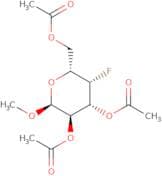 Methyl 2,3,6-tri-O-acetyl-4-deoxy-4-fluoro-a-D-galactopyranoside