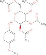 4-Methoxyphenyl 2,3,4,6-tetra-O-acetyl-β-D-galactopyranoside