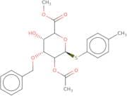 4-Methylphenyl 2-O-acetyl-3-O-benzyl-b-D-thioglucuronide methyl ester