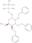 Methyl 2,3,4-tri-O-benzyl-6-O-tert-butyldimethylsilyl-a-D-galactopyranoside