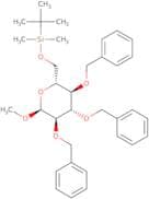 Methyl 2,3,4-tri-O-benzyl-6-O-tert-butyldimethylsilyl-a-D-glucopyranoside