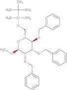 Methyl 2,3,4-tri-O-benzyl-6-O-tert-butyldimethylsilyl-a-D-mannopyranoside