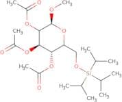 Methyl 2,3,4-tri-O-acetyl-6-O-triisopropylsilyl-a-D-galactopyranoside