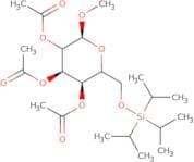 Methyl 2,3,4-tri-O-acetyl-6-O-triisopropylsilyl-a-D-glucopyranoside