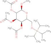 Methyl 2,3,4-tri-O-acetyl-6-O-triisopropylsilyl-a-D-mannopyranoside