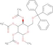 Methyl 2,3,4-tri-O-acetyl-6-O-trityl-a-D-galactopyranoside