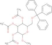 Methyl 2,3,4-tri-O-acetyl-6-O-trityl-a-D-glucopyranoside