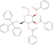 Methyl 2,3,4-tri-O-benzoyl-6-O-trityl-a-D-mannopyranoside