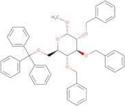 Methyl 2,3,4-tri-O-benzyl-6-O-trityl-a-D-glucopyranoside