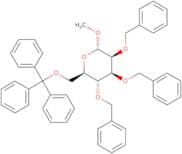 Methyl 2,3,4-tri-O-benzyl-6-O-trityl-a-D-mannopyranoside