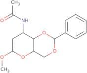 Methyl 3-acetamido-4,6-O-benzylidene-2,3-dideoxy-a-D-ribo-hexopyranoside
