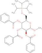 Methyl 2,3,4-tri-O-benzoyl-6-O-triisopropylsilyl-a-D-glucopyranoside