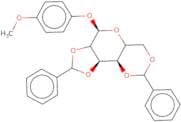 4-Methoxyphenyl 2,3:4,6-di-O-benzylidene-α-D-mannopyranoside