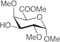 Methyl(methyl 2,4-di-O-methyl-α-D-galactopyranoside)uronate