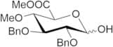 Methyl (2,3-di-O-benzyl-4-O-methyl-α,β-D-glucopyranoside)uronate