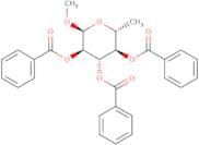 Methyl-2,3,4-tri-O-benzoyl-6-deoxy-alpha-D-glucopyranoside