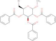 Methyl-2,3,4-tri-O-benzoyl-6-bromo-6-deoxy-α-D-glucopyranoside