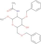 Methyl 2-acetamido-3,6-di-O-benzyl-2-deoxy-b-D-glucopyranoside