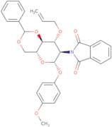 4-Methoxyphenyl 3-O-allyl-4,6-O-benzylidene-2-deoxy-2-phthalimido-b-D-glucopyranoside