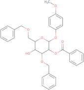 4-Methoxyphenyl 2-O-benzoyl-3,6-di-O-benzyl-b-D-glucopyranoside